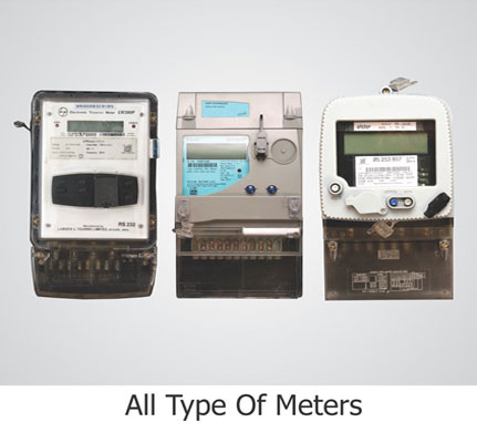 All type of Energy meters