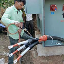 Fixing of Jointing Kits 