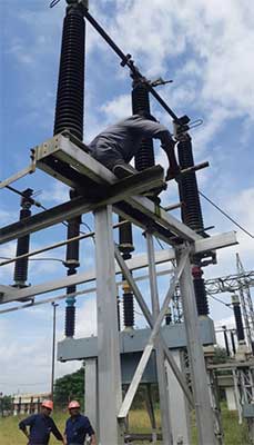 132 Kv Isolator Maintenance