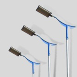 octagonal galvanized poles