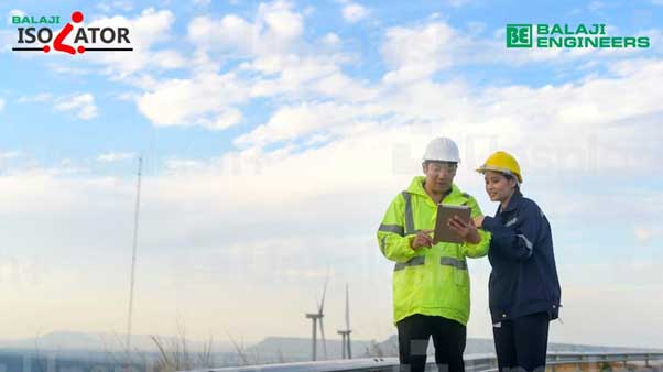 Wind mill type Isolator Balaji Isolator make  